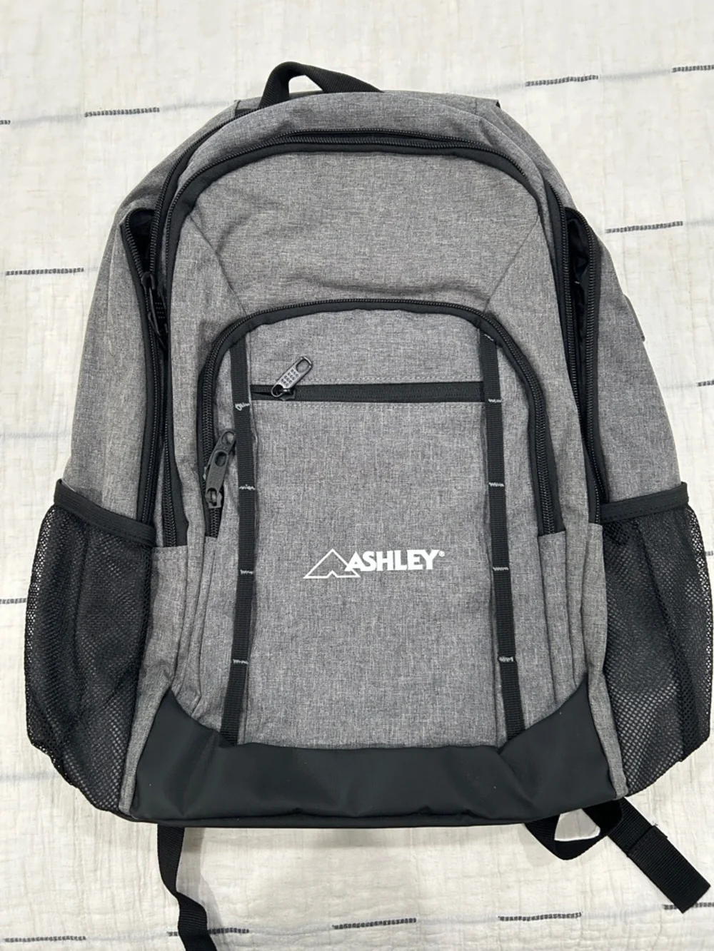 Heathered Laptop Backpack
